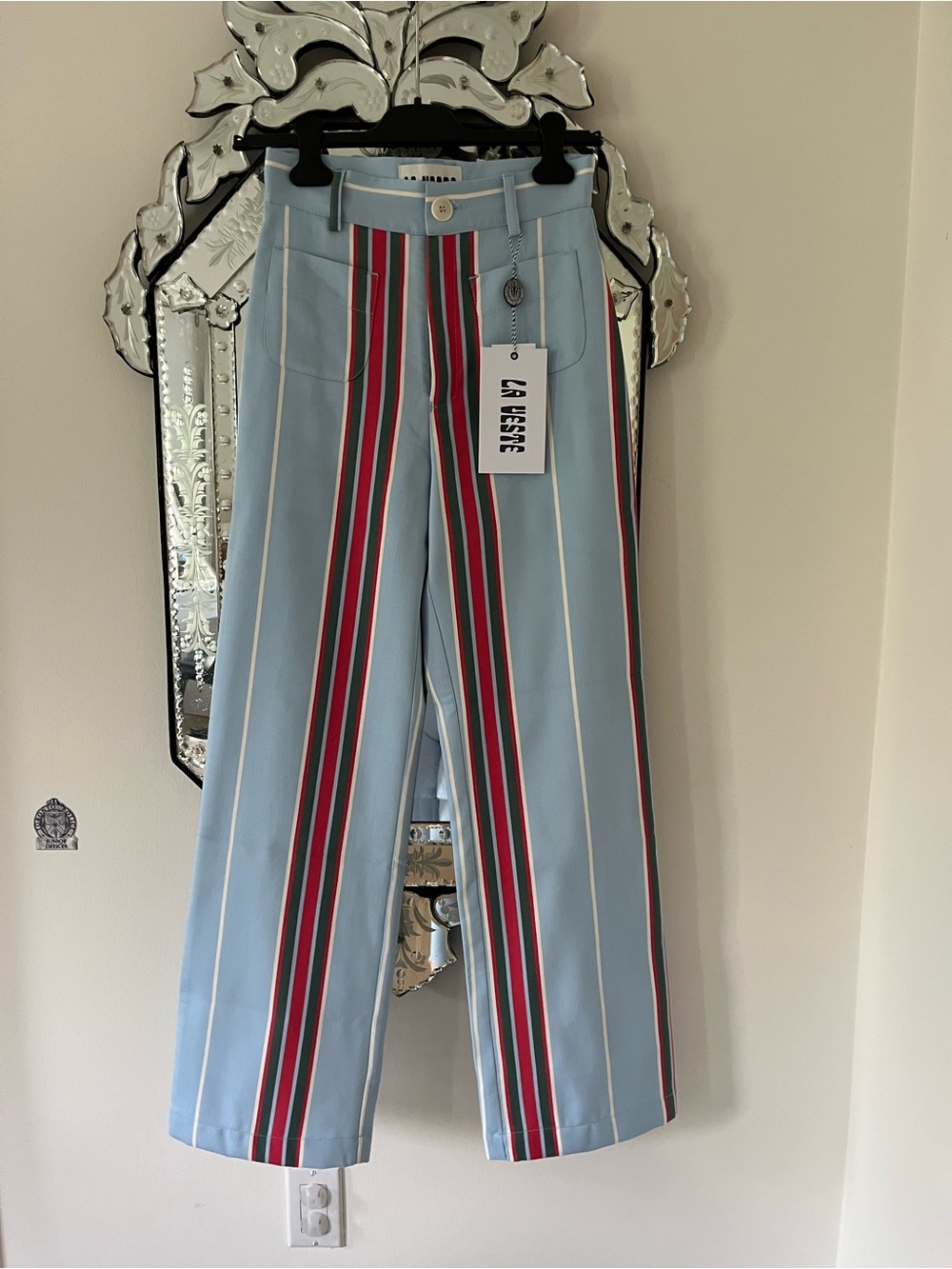 La Veste Pippi Pants 12 in Colourful Stripes - Picture 5 of 13